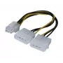 EXERTIS CONNECT Molex auf PCI-E Stromadapterkabel, 25 cm 146691