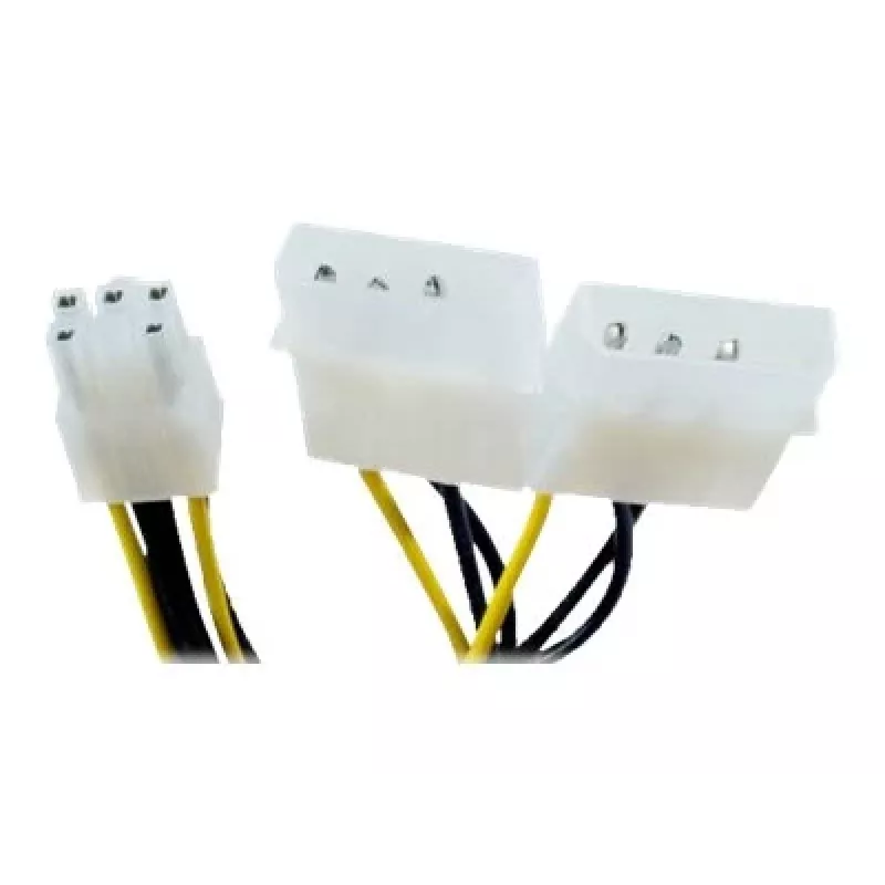 EXERTIS CONNECT Molex auf PCI-E Stromadapterkabel, 25 cm 146691