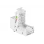 TECLINE RJ45 Keystone Jack, Cat.6 UTP, werkzeugfrei, Weiß 272883