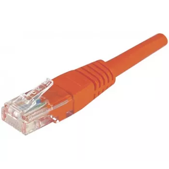 EXERTIS CONNECT CAT.6 U/UTP Patchkabel, 10m, Rot, Snagless 243760
