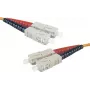 EXERTIS CONNECT OM2 SC Duplex Glasfaser-Patchkabel, 50/125 µm, LSZH, Orange, 5 m 392694