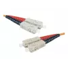 EXERTIS CONNECT OM2 SC Duplex Glasfaser-Patchkabel, 50/125 µm, LSZH, Orange, 5 m 392694