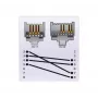 EXERTIS CONNECT Telefonkabel, Schwarz, 1,0 m (EXC284998)