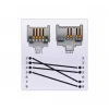 EXERTIS CONNECT Telefonkabel RJ11 Stecker auf RJ45 Stecker Schwarz 10 m EXC285011