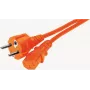 EXERTIS CONNECT Netzkabel, Schuko auf IEC C13, Orange, 1,8 m 808073