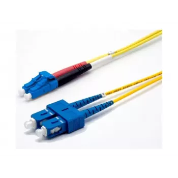 Ekivalan OS2 Duplex Patchkabel, 9/125 µm, LC/SC, Gelb, 2,0 m COZ008DCLC2SJ0020A
