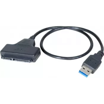 Exertis Connect 508305 USB 3.0 zu SATA Adapter für 2,5 inch SSD/HDD, Schwarz