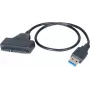 Exertis Connect 508305 USB 3.0 zu SATA Adapter für 2,5 inch SSD/HDD, Schwarz