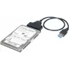 Exertis Connect 508305 USB 3.0 zu SATA Adapter für 2,5 inch SSD/HDD, Schwarz