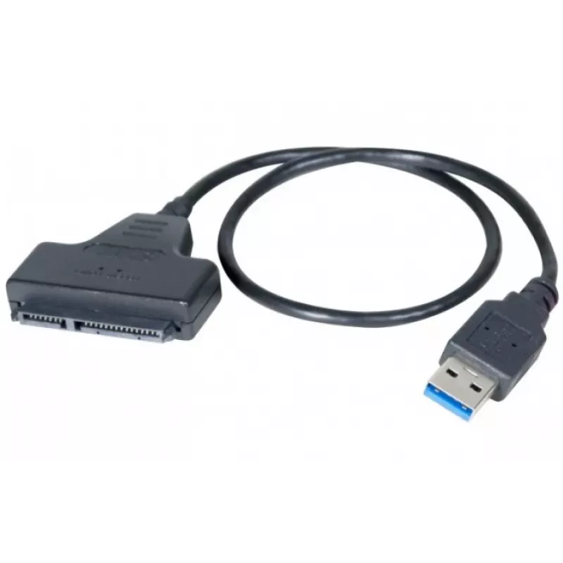 Exertis Connect 508305 USB 3.0 zu SATA Adapter für 2,5 inch SSD/HDD, Schwarz