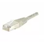 EXERTIS CONNECT CAT.5e F/UTP Patchkabel, grau, 0,5 m, Slim Snagless 847050