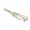 EXERTIS CONNECT CAT.5e F/UTP Patchkabel, grau, 0,5 m, Slim Snagless 847050