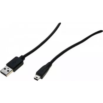 Exertis Connect USB 2.0 Kabel - USB-A Stecker auf Mini-USB Typ-B Stecker - 1,5 m - Schwarz 532515