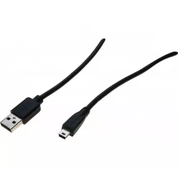 Exertis Connect USB 2.0 Kabel - USB-A Stecker auf Mini-USB Typ-B Stecker - 1,5 m - Schwarz 532515