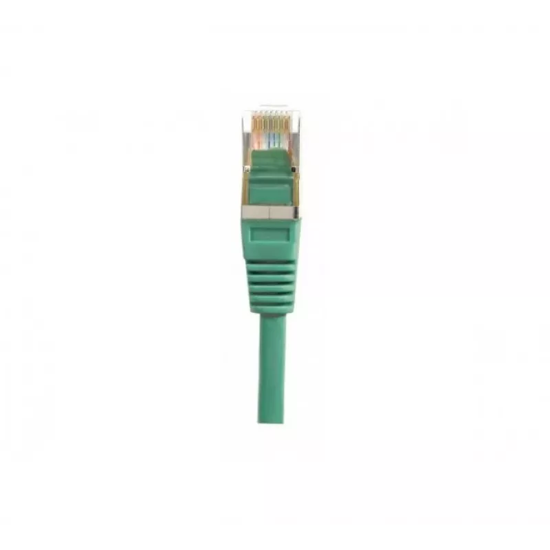 EXERTIS CONNECT Cat.6 F/UTP Patchkabel, 20 m, Grün, RJ45, Snagless Slim Boot 853329