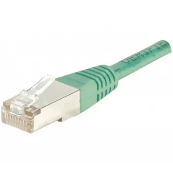EXERTIS CONNECT Cat.6 F/UTP Patchkabel, 25 m, Grün, RJ45, Slim-Knickschutz 853330