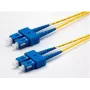 Ekivalan OS2 Duplex Patchkabel SC/SC, 9/125 µm, Gelb, 1,0 m COZ008DCDC2SJ0010A