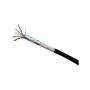 EXERTIS CONNECT Cat.6 F/UTP wasserdichtes Outdoor-Patchkabel, 15 m, Schwarz 845045