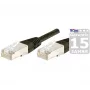 EXERTIS CONNECT Cat.6 F/UTP wasserfestes Outdoor-Patchkabel, 30 m, Schwarz 845048