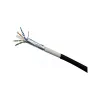 EXERTIS CONNECT Cat.6 F/UTP wasserfestes Outdoor-Patchkabel, 30 m, Schwarz 845048