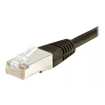 EXERTIS CONNECT Cat5e F/UTP Patchkabel, RJ45, 1,5 m, Schwarz 847016