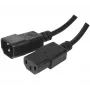 Exertis Connect IEC-Netzkabel C14 auf C13, halogenfrei, Schwarz, 1,8 m 807952