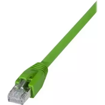 EXERTIS CONNECT Cat.6A S/FTP Industrie-Patchkabel, 10 m, Grün 854299