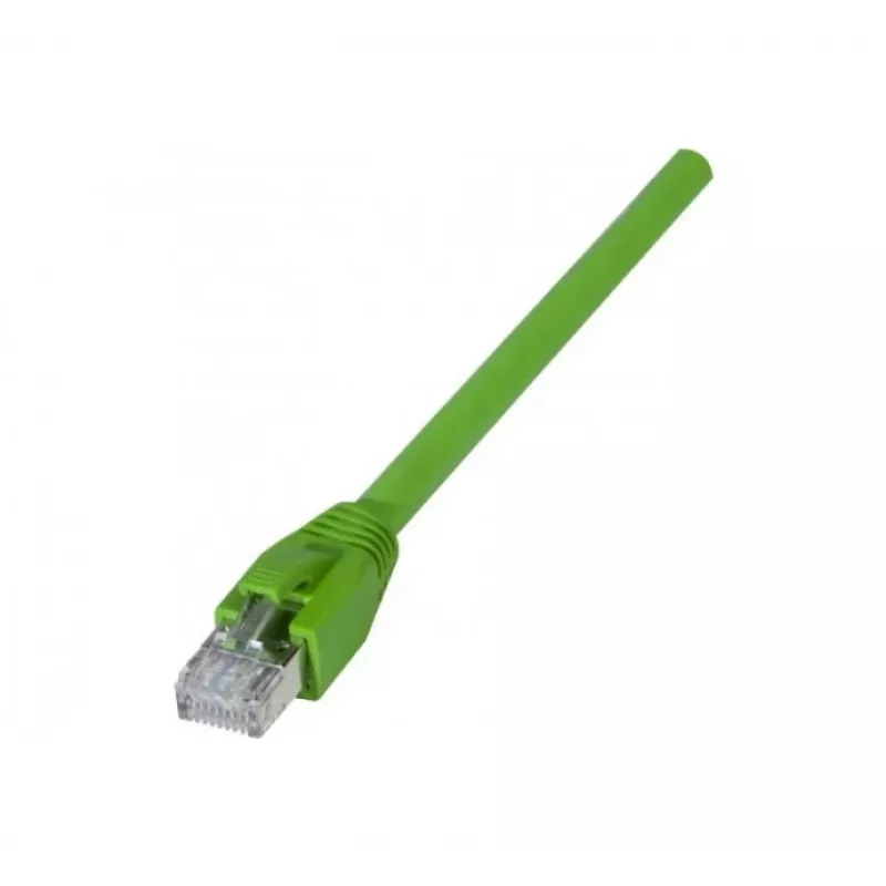 EXERTIS CONNECT Cat.6A S/FTP Industrie-Patchkabel, 10 m, Grün 854299