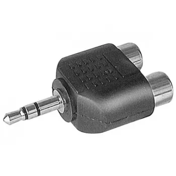 EXERTIS CONNECT 3,5mm Stereo-Klinke auf 2x RCA Phono Adapter (720140)