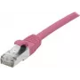 EXERTIS CONNECT Cat 6A S/FTP Patchkabel, Rosa, 10m 854382