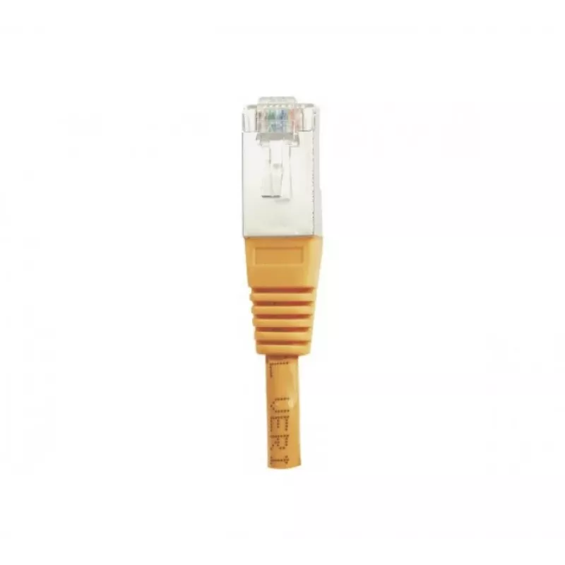 EXERTIS CONNECT Cat.6 F/UTP Patchkabel, RJ45, Orange, 15 m 853337