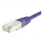 EXERTIS CONNECT Cat.6 F/UTP Patchkabel, Violett, 15 m, Slim Snagless Boot 853340