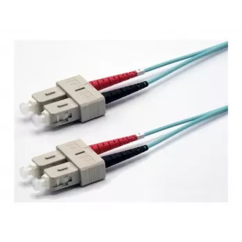Ekivalan OM3 Duplex LWL Patchkabel SC/SC 7m Aqua COZOM3DCDC2SA0070A