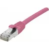 EXERTIS CONNECT Cat 6 F/UTP Patchkabel, PoE, LSZH, Pink, 5 m, RJ45, Snagless 854436