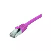 EXERTIS CONNECT Cat 6 F/UTP Patchkabel, PoE, LSZH, Pink, 5 m, RJ45, Snagless 854436