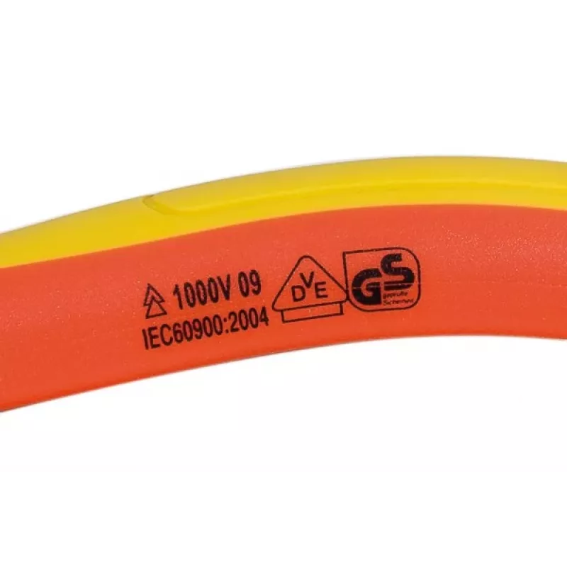 EXERTIS CONNECT Flachrundzange mit Schneide für Elektriker (815614)