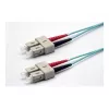 Ekivalan OM3 Duplex LWL Patchkabel SC/SC, 50/125 µm, Aqua, 2,0 m COZOM3DCDC2SA0020A