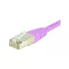 EXERTIS CONNECT Cat.6 S/FTP PiMF Patchkabel, RJ45, Pink, 1,5 m 854481