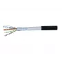 EXERTIS CONNECT CAT.6 F/UTP wasserfestes Outdoor-Patchkabel, 5 m, Schwarz 845042