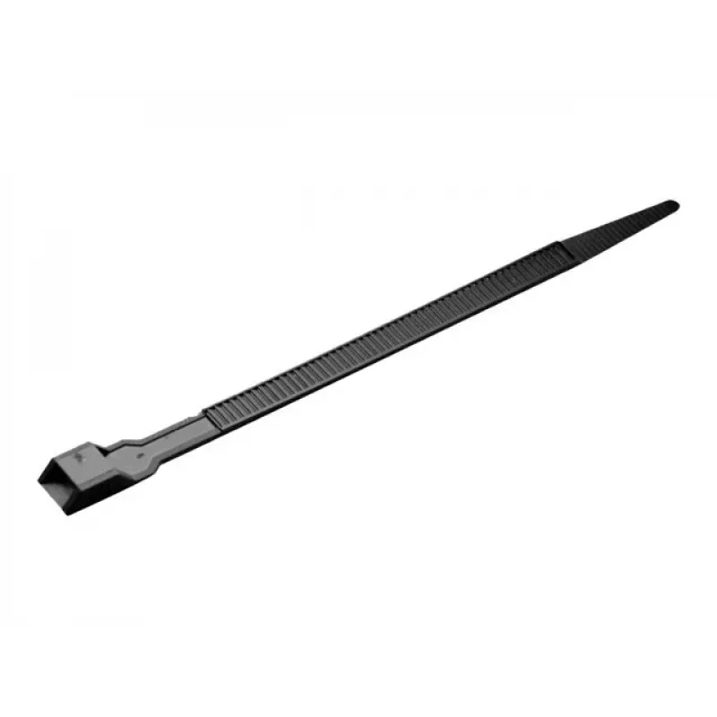 EXERTIS CONNECT Industrie-Kabelbinder 235 x 9 mm, schwarzes Nylon, 100er-Pack 620626