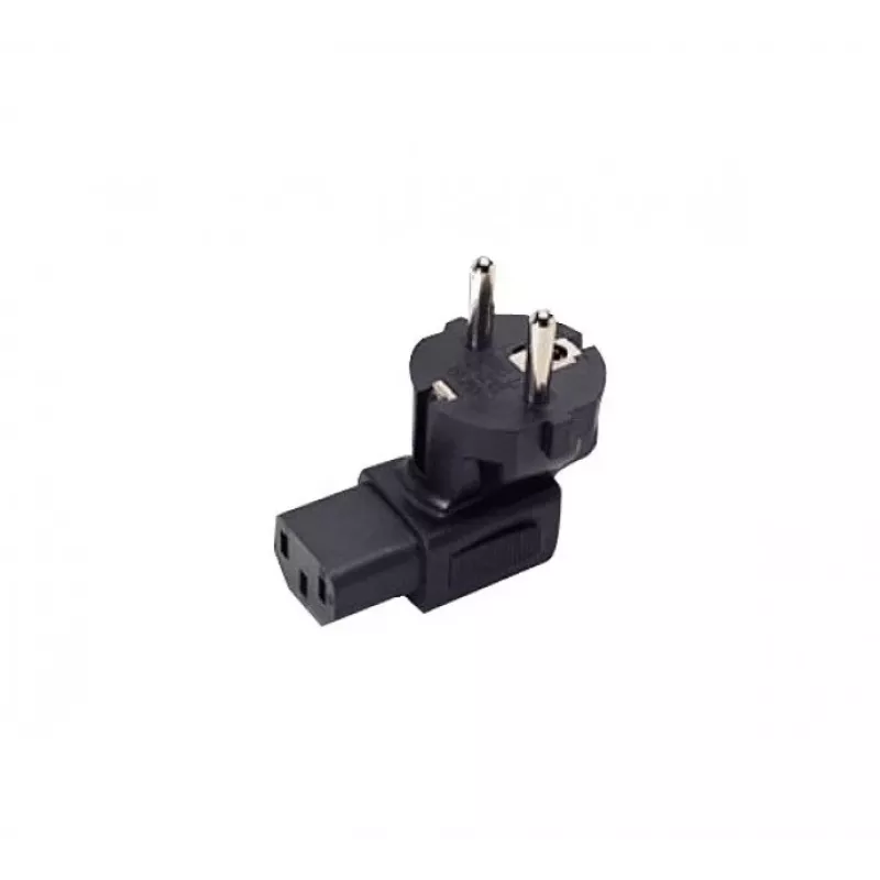 Exertis Connect 809068 Netzkabel CEE 7/7 auf IEC C13, 1,8 m, Schwarz