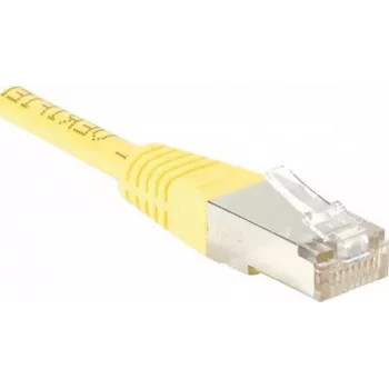 Exertis Connect 854103 0,5m Cat5e F/UTP (FTP) gelbes Netzwerkkabel
