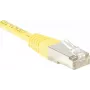 Exertis Connect 854103 0,5m Cat5e F/UTP (FTP) gelbes Netzwerkkabel