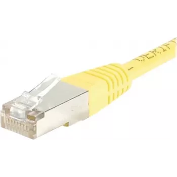 Exertis Connect 854103 0,5m Cat5e F/UTP (FTP) gelbes Netzwerkkabel