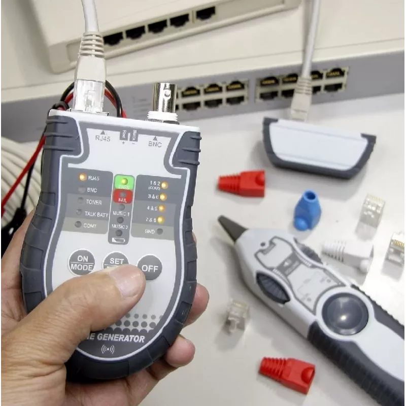 Exertis Connect Kabeltester mit Tongenerator (818131)