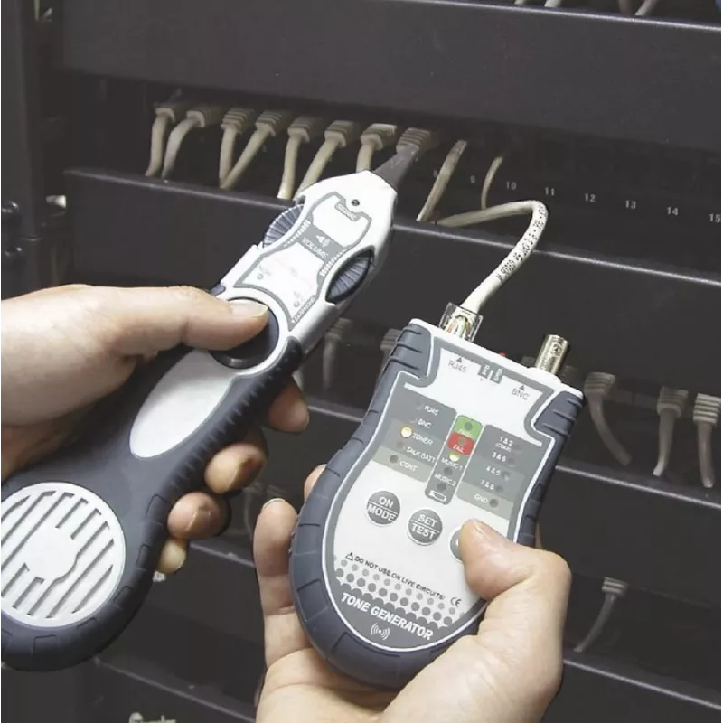 Exertis Connect Kabeltester mit Tongenerator (818131)
