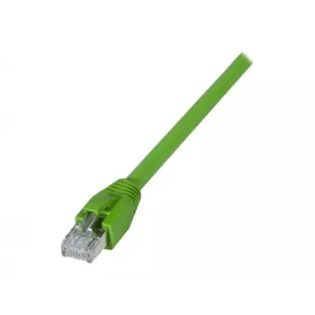 EXERTIS CONNECT Cat.6A S/FTP Industrie-Patchkabel, PUR, Grün, 5 m 854298