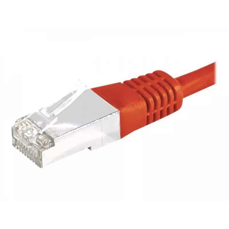 Exertis Connect 853810 Cat6 F/UTP Patchkabel, 0,5 m, Weiß