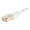 Exertis Connect 853810 Cat6 F/UTP Patchkabel, 0,5 m, Weiß