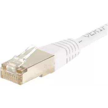 Exertis Connect 853811 Cat.6 F/UTP Patchkabel, 1 m, Weiß, Slim Bend Protection